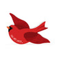 Bird: You Are Loved. Red (MDF)