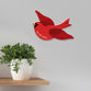 Bird: You Are Loved. Red (MDF)