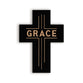 Cross: Grace, Black (MDF)