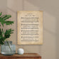 Wall Art: Love Lifted Me, Sheet Music 