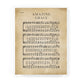Tabletop Décor: Amazing Grace, Sheet Music (MDF)