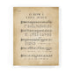 Tabletop Décor: Oh How I Love Jesus, Sheet Music (MDF)