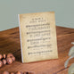 Tabletop Décor: Oh How I Love Jesus, Sheet Music (MDF)