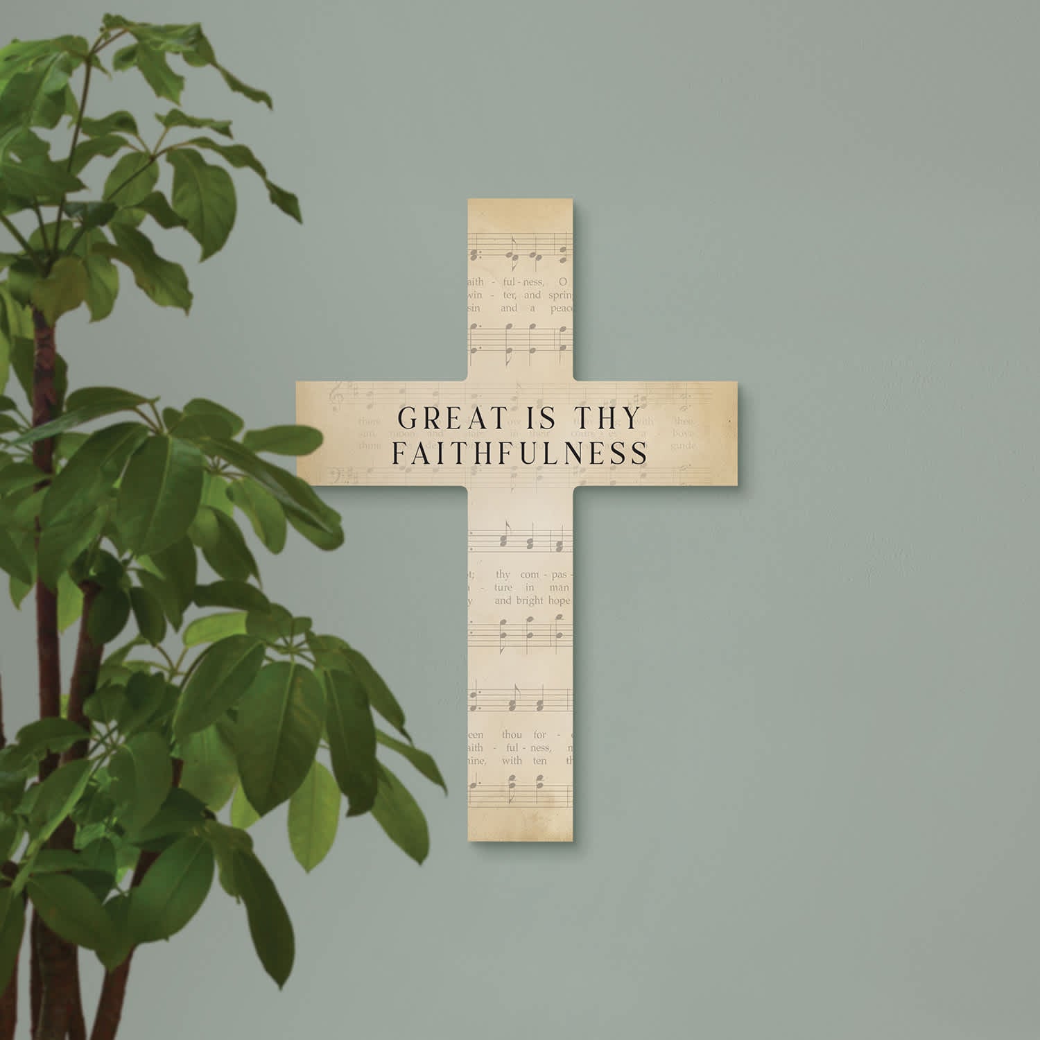 Cross: Great Is Thy Faithfulness, Sheet Music (MDF)
