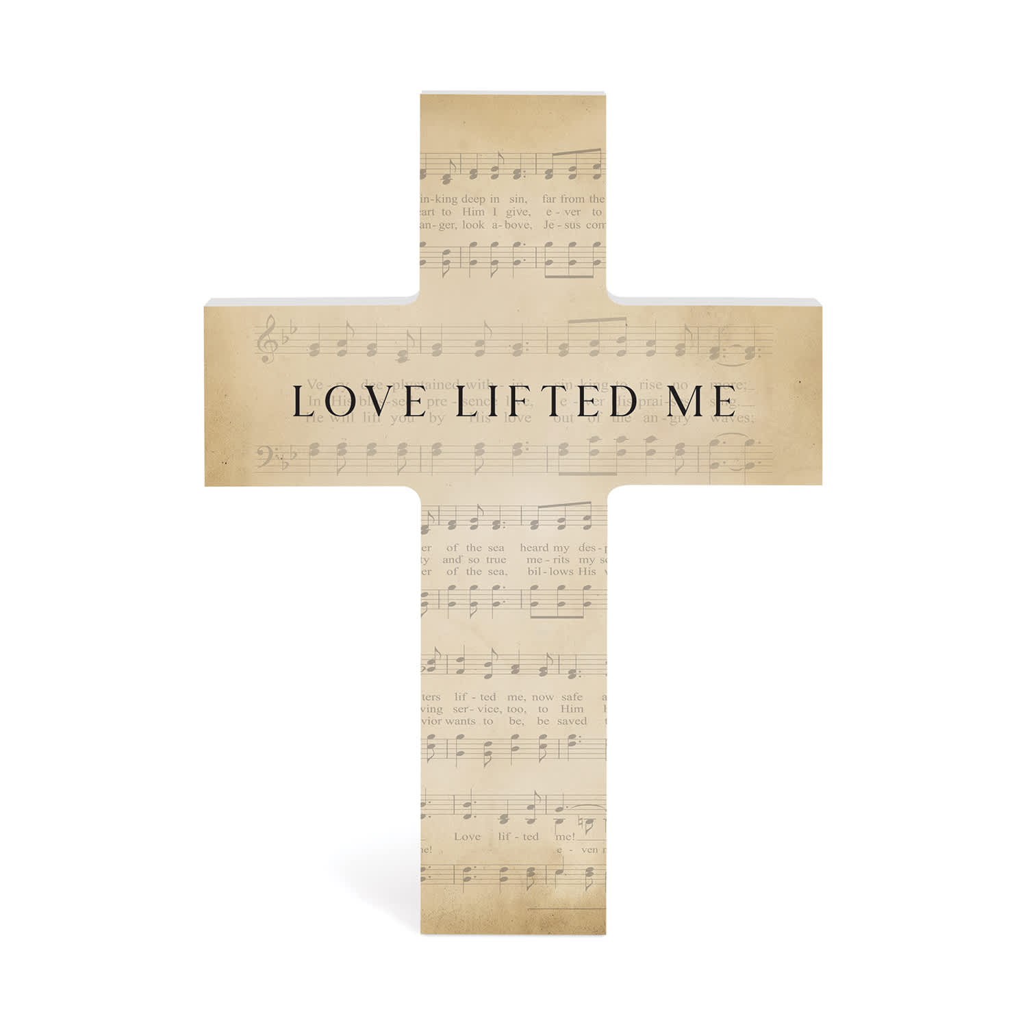 Cross: Love Lifted Me, Sheet Music (MDF)
