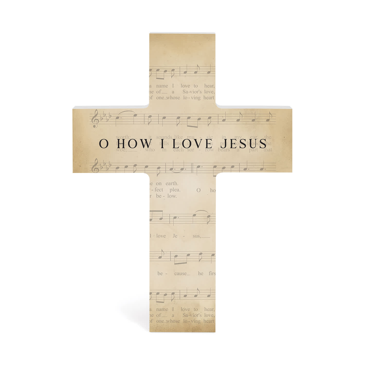 Cross: O How I Love Jesus, Sheet Music (MDF)
