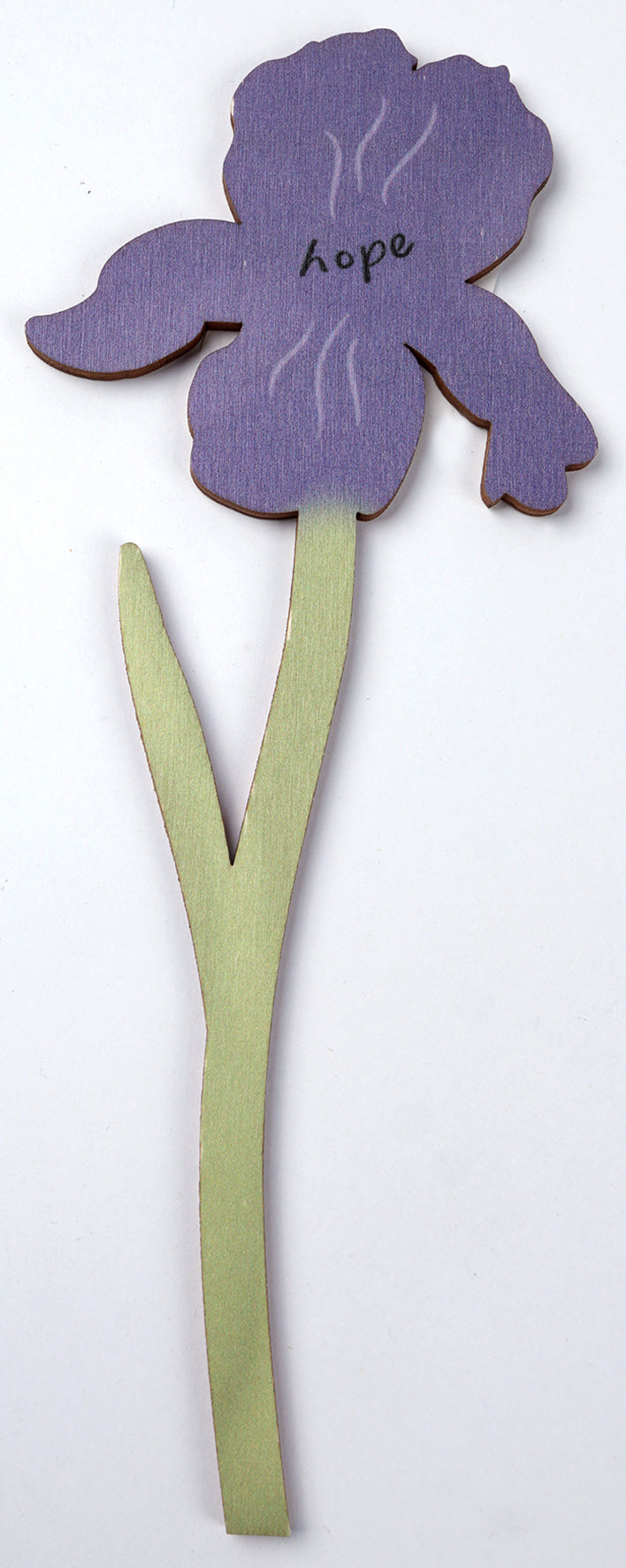Flower: Hope, Purple Iris (Lite Ply)