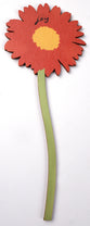 Flower: Joy, Orange Gerbera Daisy (Lite Ply)