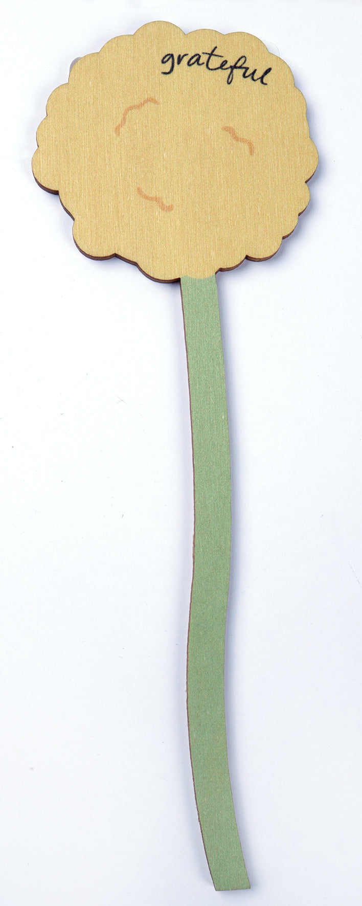 Flower: Grateful, Yellow (Lite Ply)