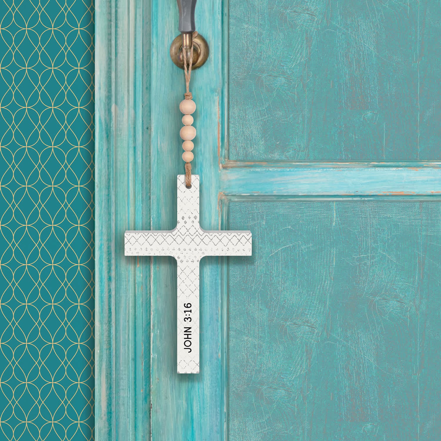 Cross: John 3:16 (MDF)