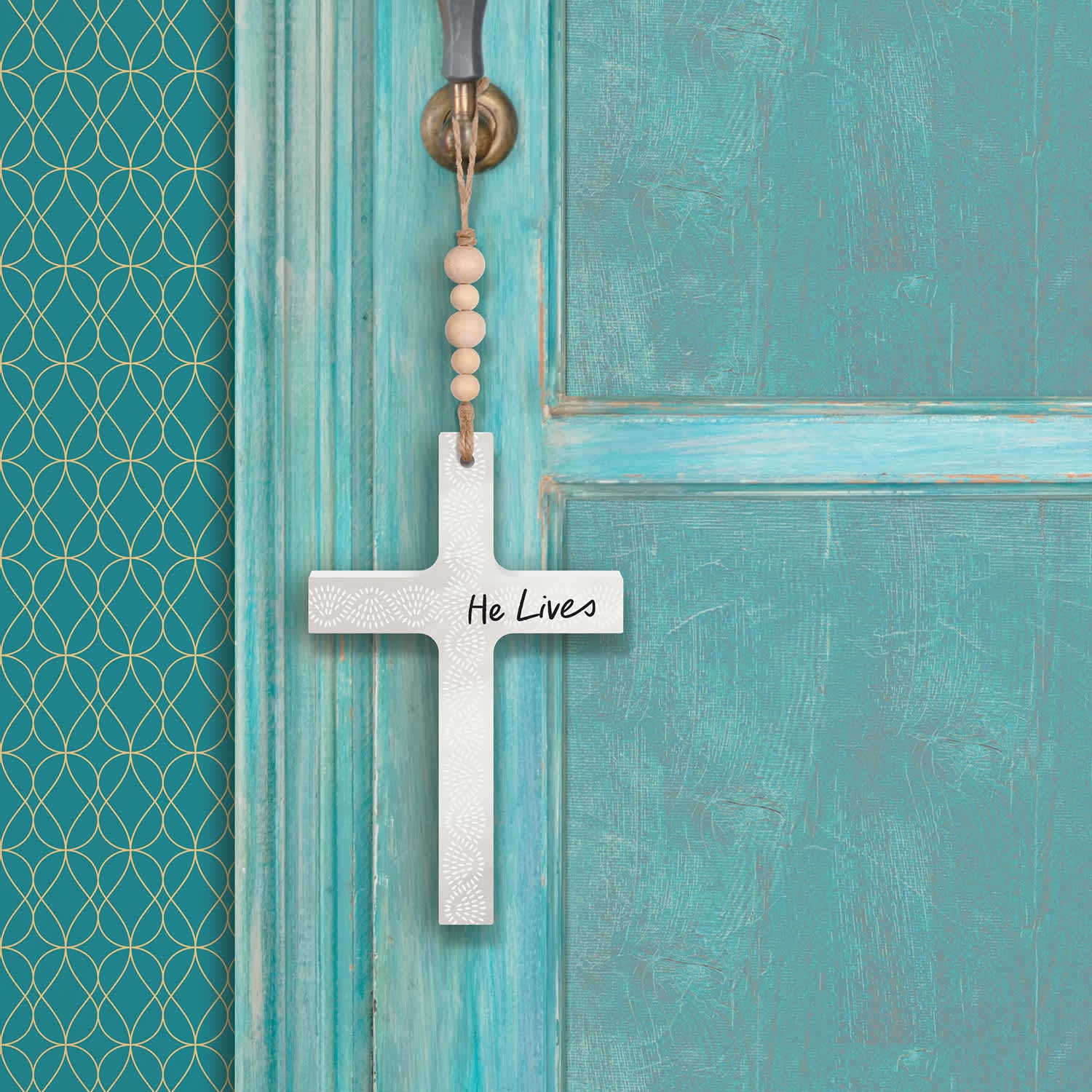 Cross: He Lives (MDF)