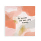 Wall Art: His Mercies Are New Every Morning (Square Canvas/MDF)