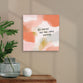 Wall Art: His Mercies Are New Every Morning (Square Canvas/MDF)