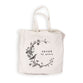 Reusable Tote Bag: Saved By Grace, White Canvas