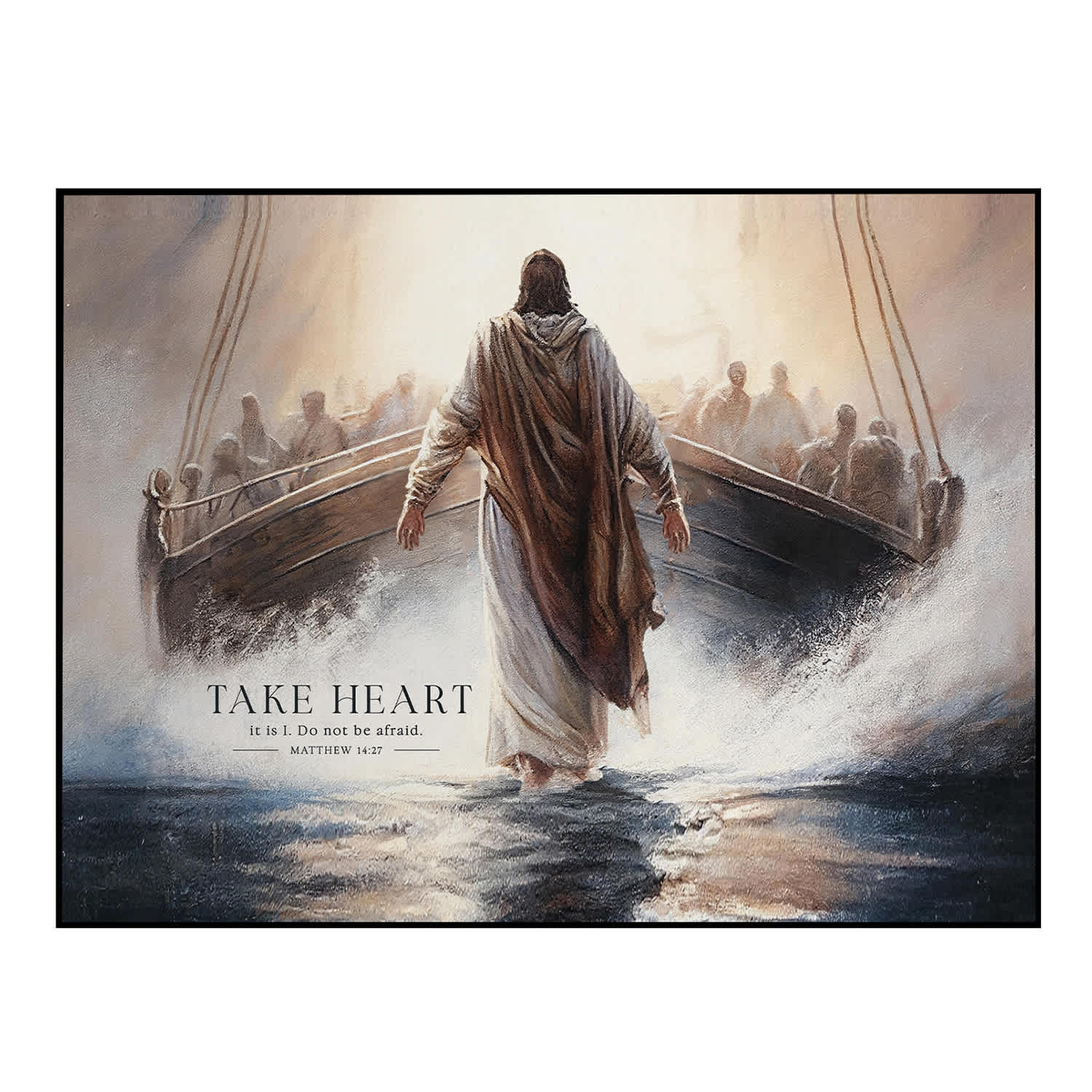 Wall Art (MDF): Take Heart