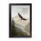 Framed Wall Art: They Will Soar (MDF)