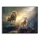 Wall Art (MDF): The Lamb Shall 