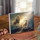 Table Top Decor (MDF): The Lamb Shall 