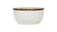Serving Bowl With Lid (Porcelain/acacia Wood)