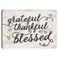 Magnet: Grateful Thankful Blessed
