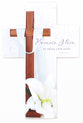 Bookmark Cross-Shaped, 25 Pack: Because I Live (John 14:19, Easter)