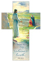 Bookmark Cross-Shaped (25 Pack): My Redeemer Liveth (Job 19:25 KJV)