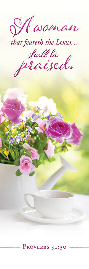 Bookmark Mother's Day (25 Pack): A Woman That Feareth the Lord (Prov 31:30, KJV)