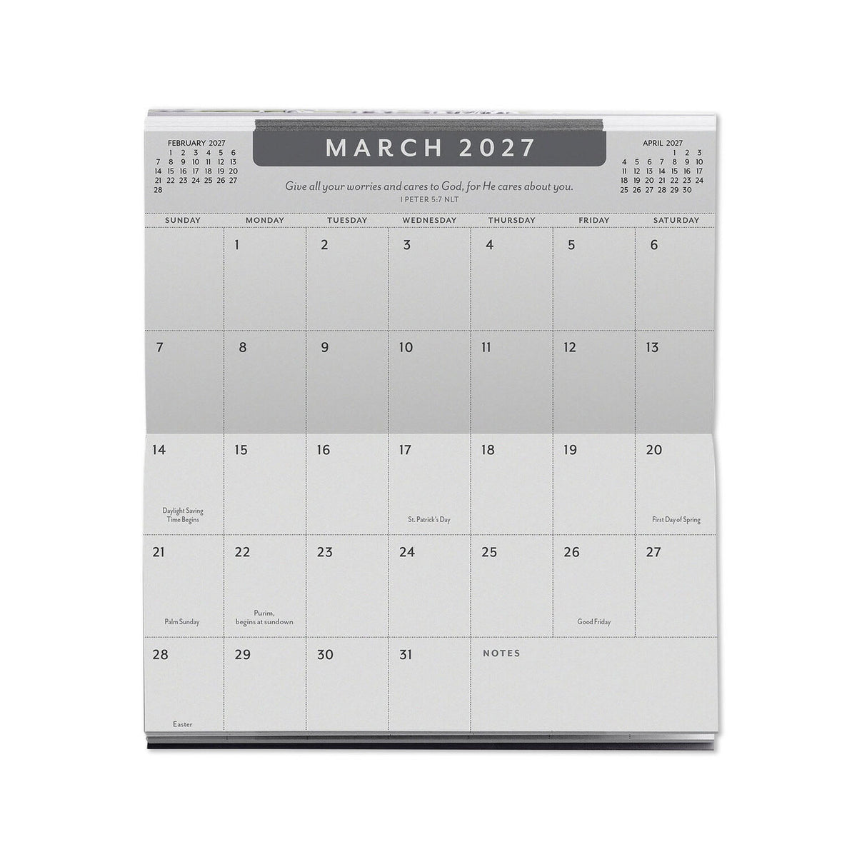 2027 28-Month Diary/Planner: Be Strong, Eph. 6:10 (Dated Sept 2026- Dec 2028)