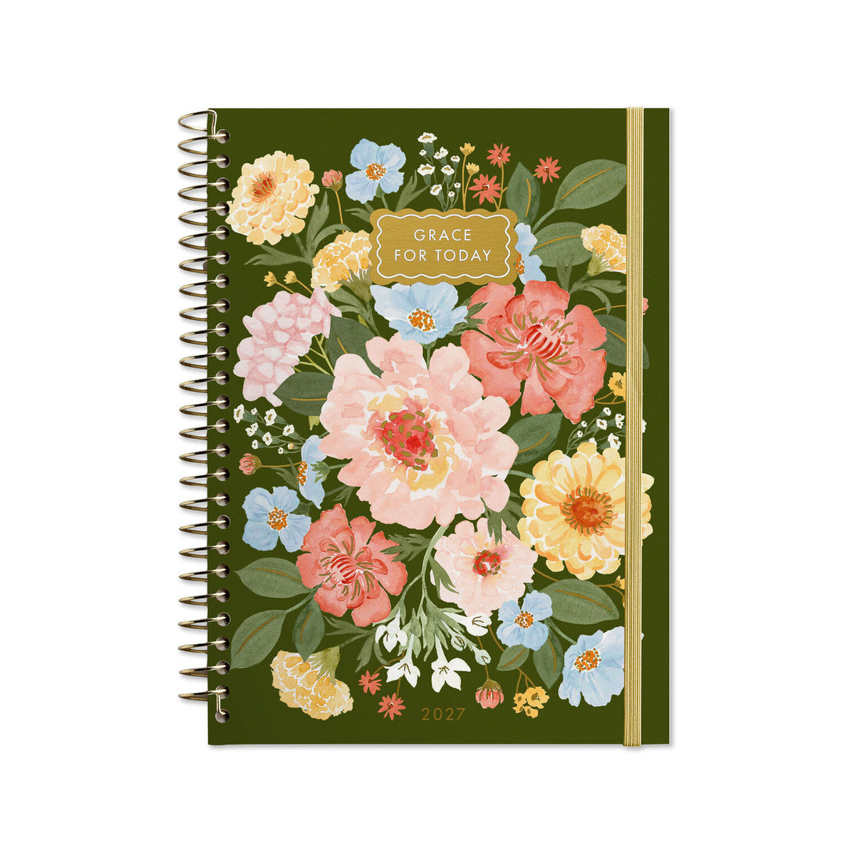 2027 12-Month Diary/Planner: Floral