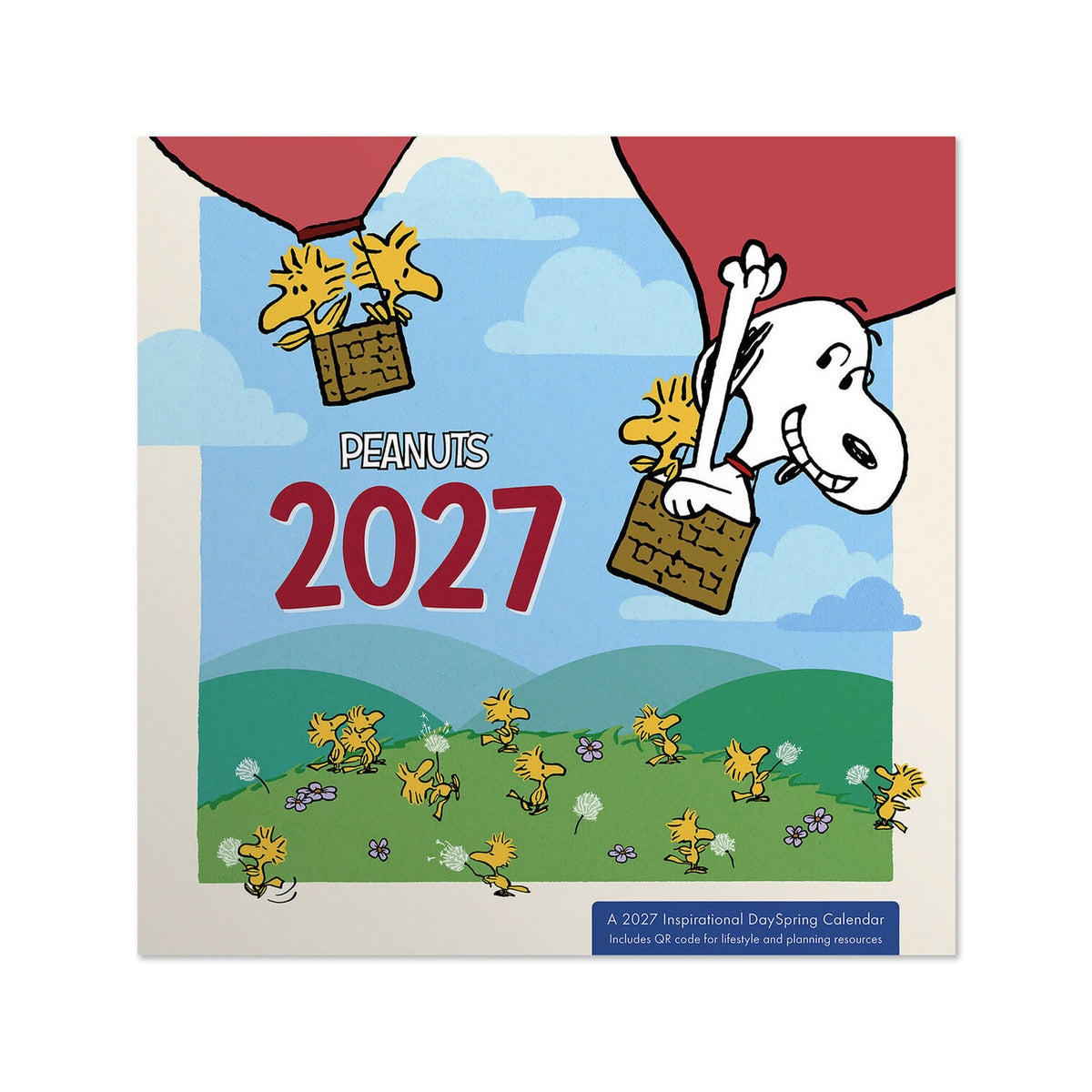 2027 12-Month Mini Wall Calendar: Peanuts