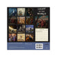 2027 12-Month Wall Calendar: Light Of The World Premium with Envelope, KJV