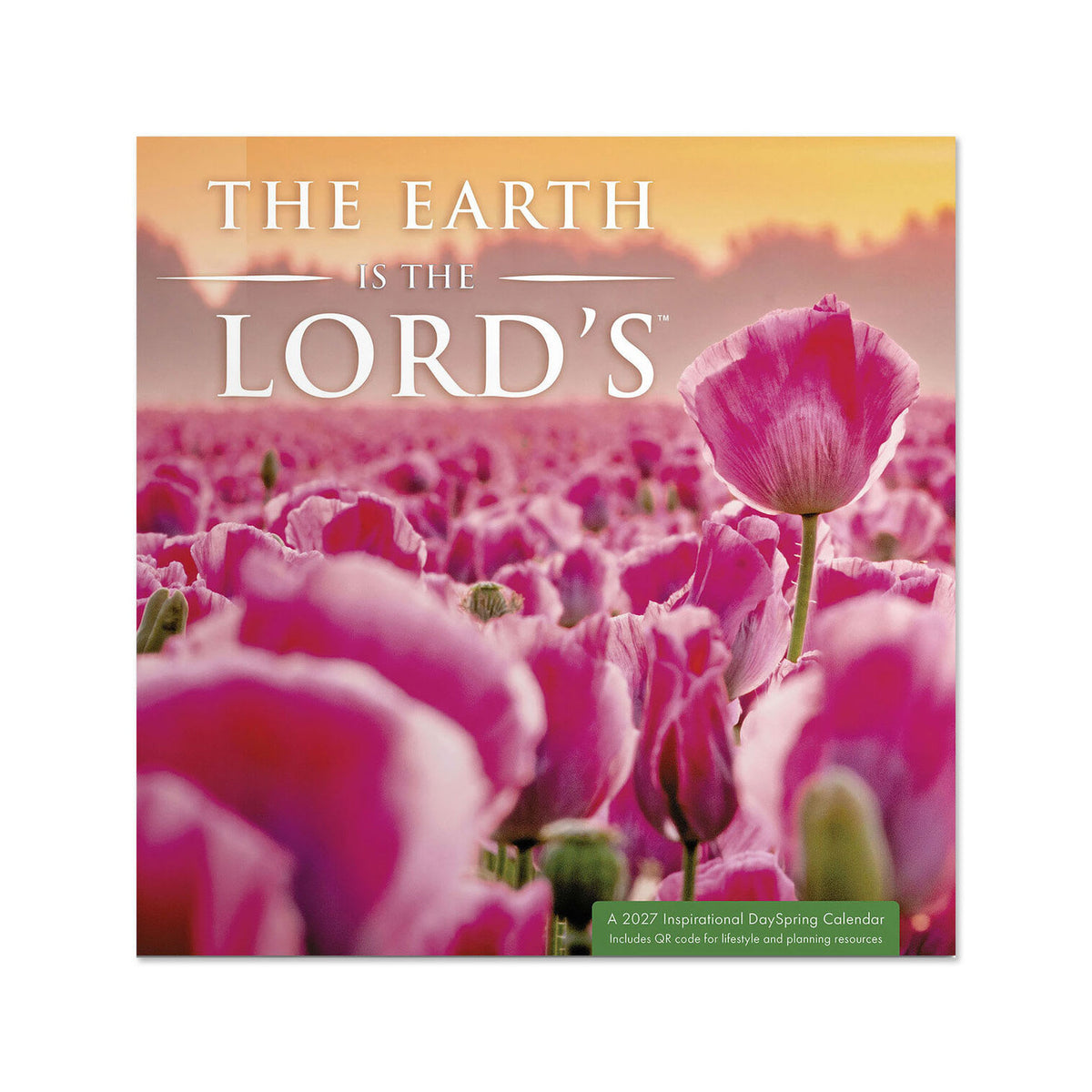 2027 12-Month Wall Calendar: Earth is the Lord's