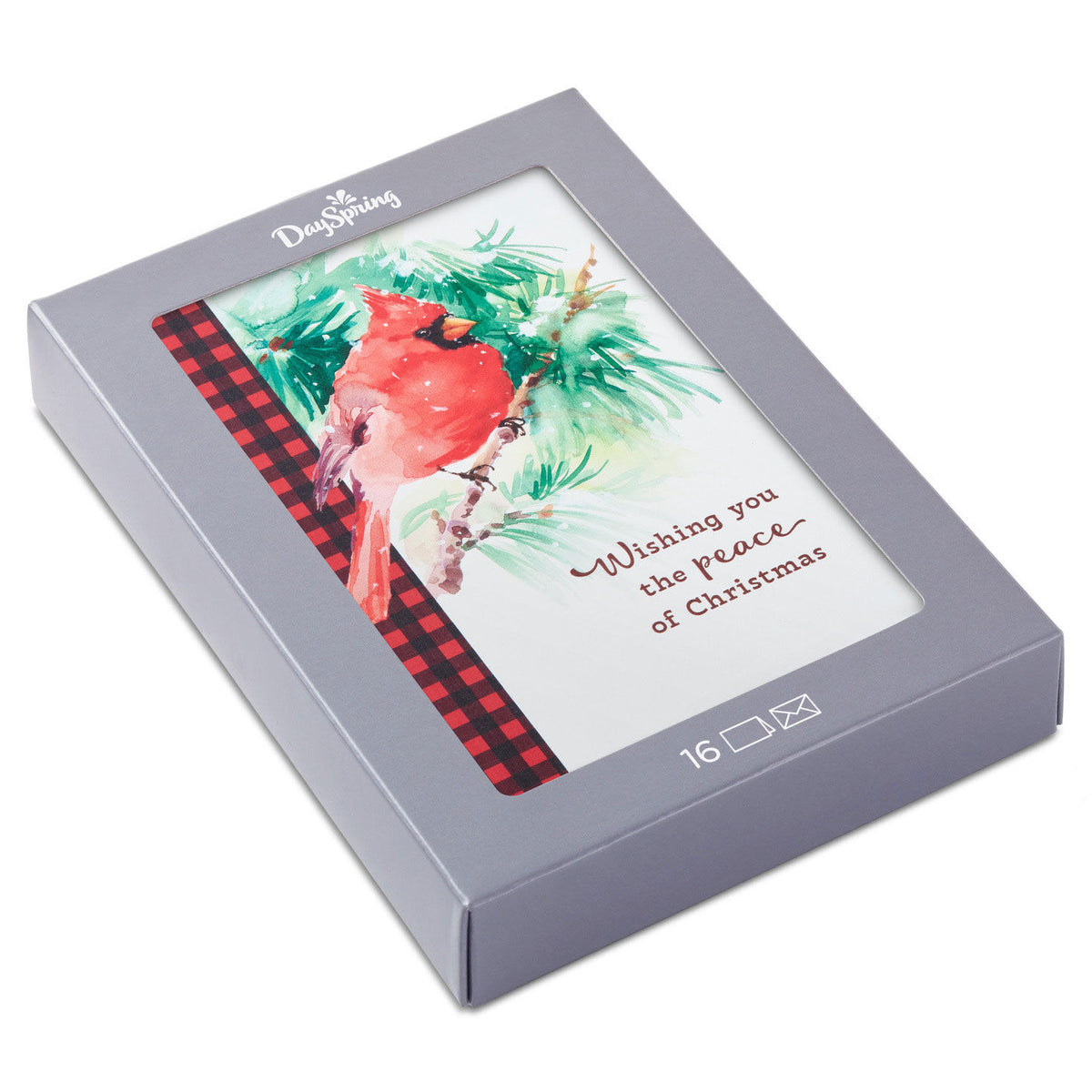 Christmas Boxed Cards: Vintage Cardinal, 16 Cards & 16 Envelopes