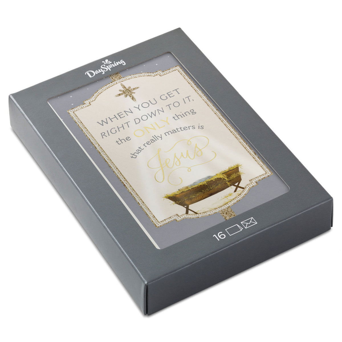 Christmas Boxed Cards: DaySpring 50th Anniversary, 16 Cards & 16 Envelopes