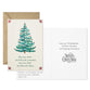 Christmas Boxed Cards: Plaid & Tree Assortment, 8 Each of 2 Designs, 16 Envelopes