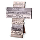 Stacked Wood Cross: Journey, Medium (Jer 29:11)