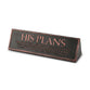 Tabletop Plaque: His Plans Resin (Jeremiah 29:11)
