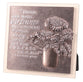 Tabletop Plaque: Virtuous Woman, Moments of Faith Sculpture, Small Square (Psalm 20:4)