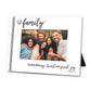 Photo Frame: Artisan Doodles, Family Mdf, Easel Back (Psalm 4:7)