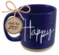 Ceramic Mug (503ml): Happy, Blue (Psalm 103:5) Powerful Words