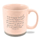Ceramic Mug: Pray Boldly (Hebrews 4:16) Blush, Raw Bottom, Powerful Words (473 Ml)