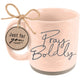 Ceramic Mug: Pray Boldly (Hebrews 4:16) Blush, Raw Bottom, Powerful Words (473 Ml)