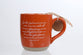 Ceramic Mug (532ml): Love God, Orange, Matthew 22:38-39 (Hope in the Lord)