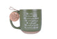 Ceramic Mug: Amen Heal & Restores, Green, Raw Bottom (Ex 23:35, Jer 30:17, is 41:10, 2 Cor 1:20) (591 Ml)