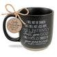 Ceramic Mug: Amen Hope & Trust, Brown, Raw Bottom (Ps 37, Heb 10:23, 2 Cor 1:20) (591 Ml)