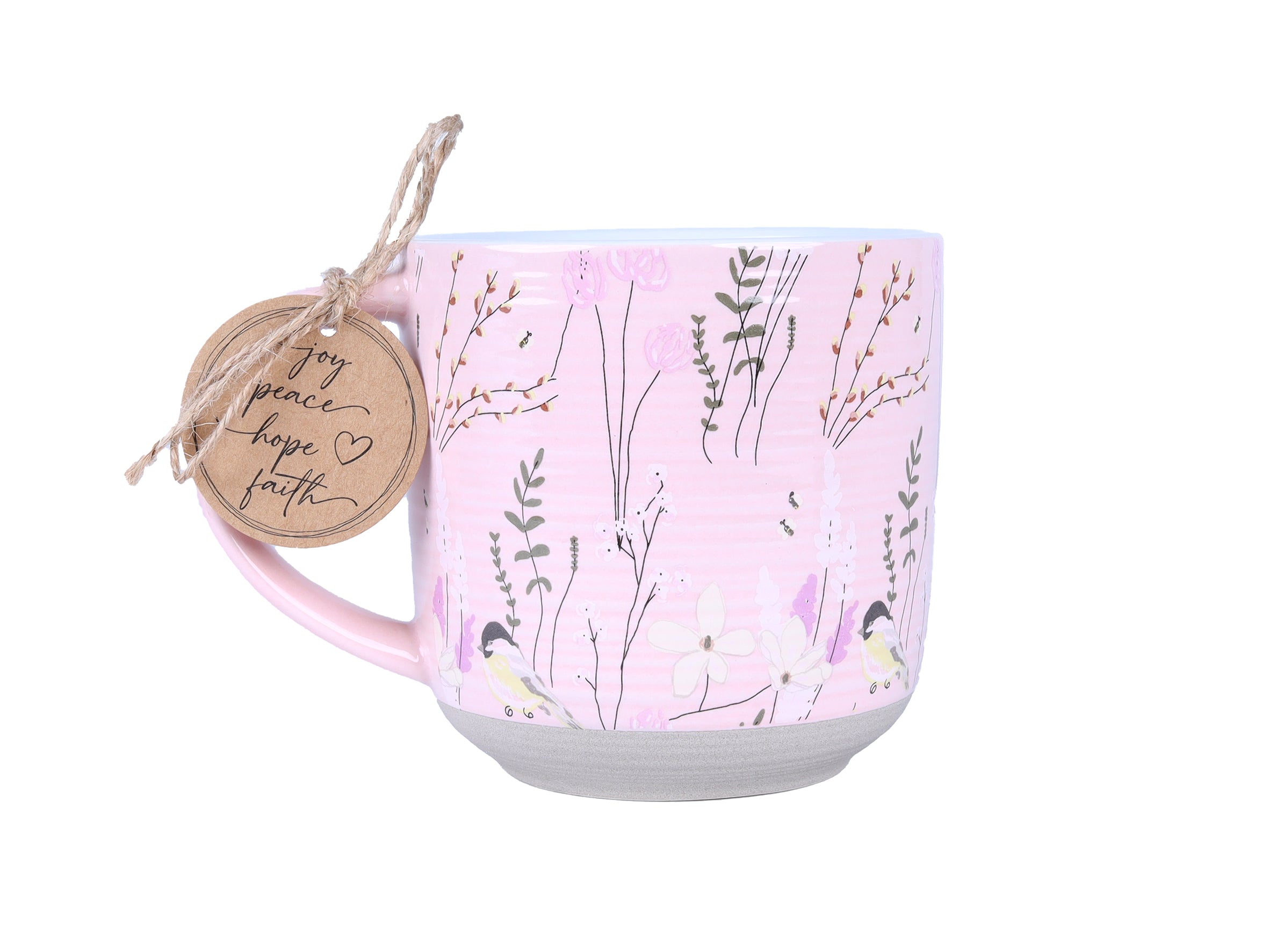 Ceramic Mug: Spring Garden Joy and Peace (Romans 15:13) (532 Ml)