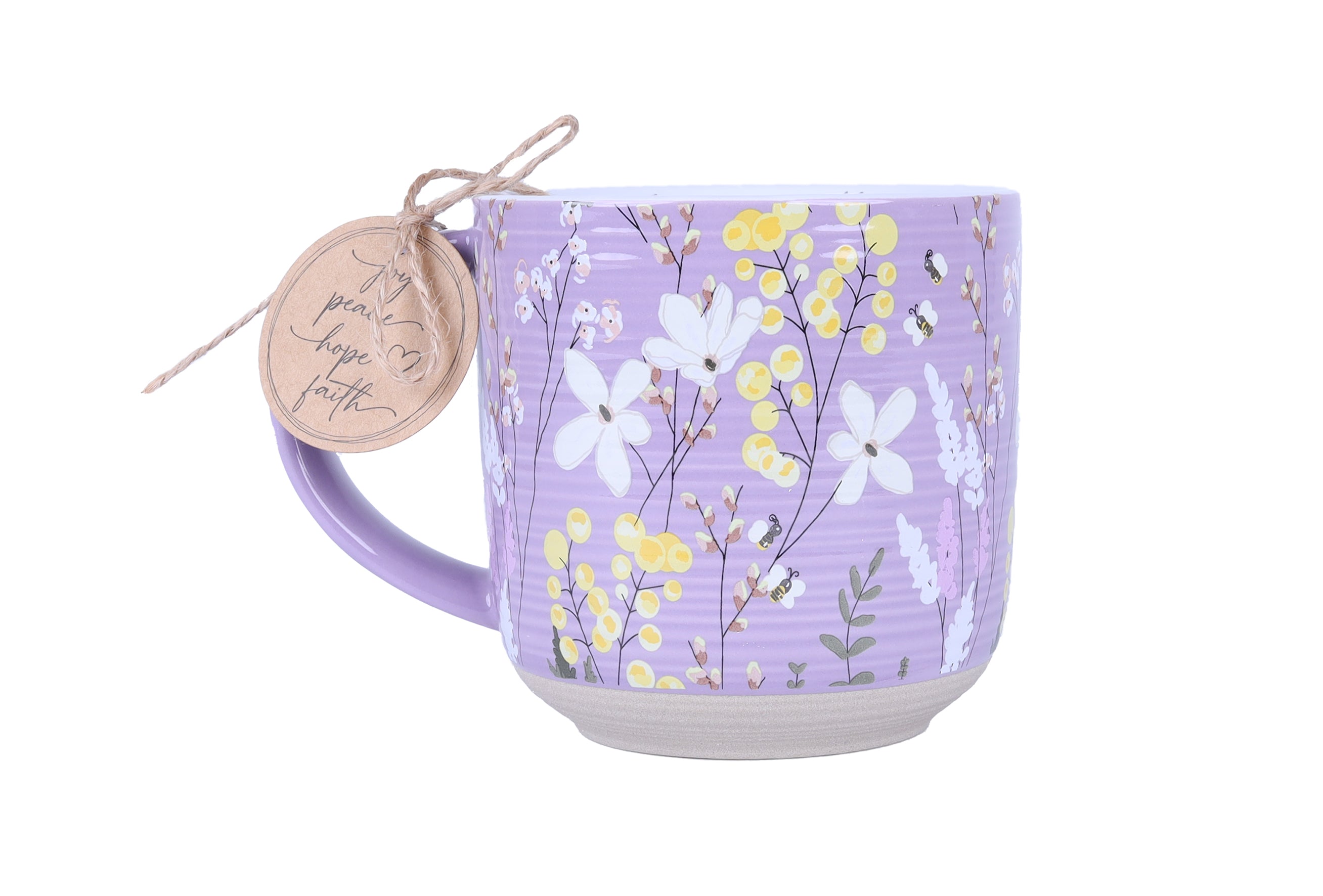 Ceramic Mug: Spring Garden Hope and Faith (Hebrews 10:23) (532 Ml)