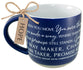 Ceramic Mug (561ml): Mountain Mover, Hope Tag With Twine, Navy