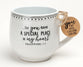 Ceramic Mug : You Are Amazing (Phil 1:7) White With Black Print (473ml) (Artisan Doodle Mugs Series)