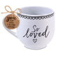 Ceramic Mug: So Loved (Phil. 1:7) Artisan Doodles (532 Ml)